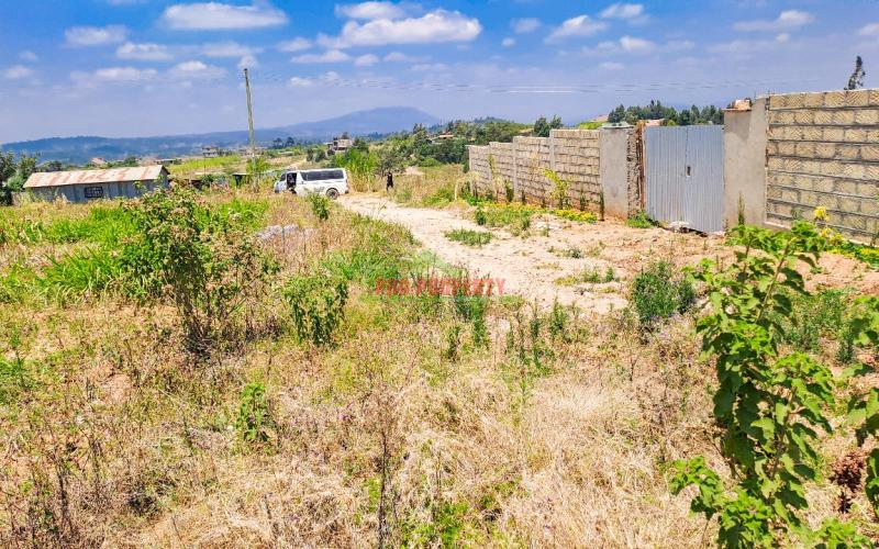 Plot For Sale In Kikuyu, Kamangu