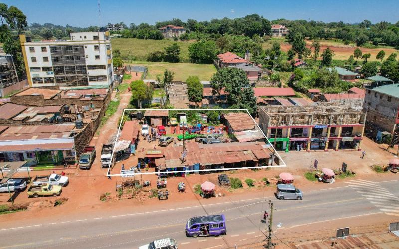 Prime Commercial Plot fronting the Tarmac for Sale in Kikuyu, Thogoto