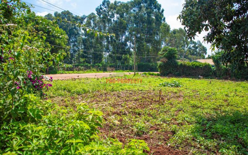 Prime Commercial Plot Touching Tarmac For Sale In Kikuyu, Gikambura