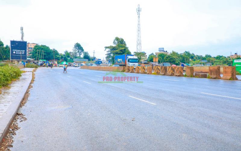 Prime Commercial Plot For Sale Fronting The Waiyaki Way At Gitaru Interchange