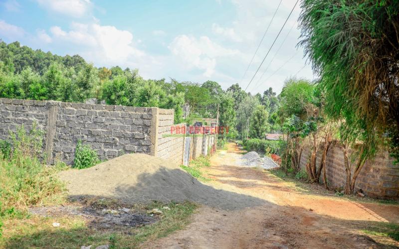 Prime Residential Plot For Sale Kikuyu, Thogoto