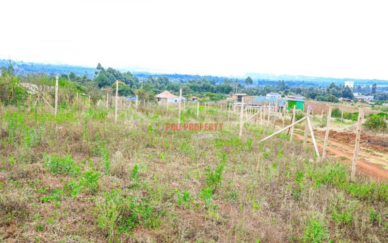 Prime Residential Plots For Sale In Kikuyu, Kamangu