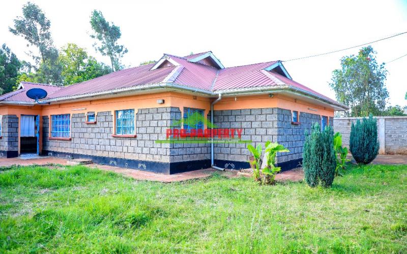 4 Bedroom Master Ensuite Bungalow in serene Kikuyu, Gikambura (Mai-a-Ihii).