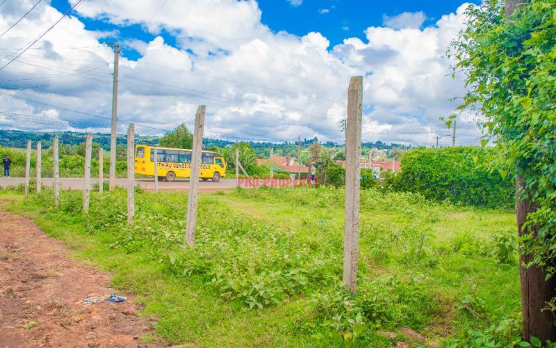 Prime Commercial Land For Sale In Kikuyu, Gikambura