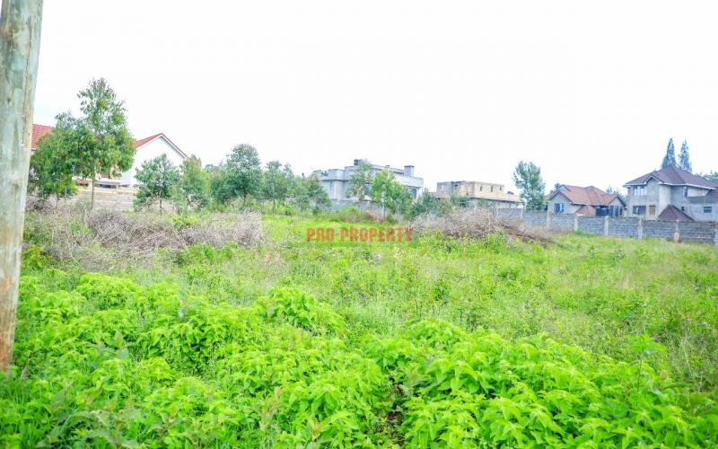 Prime Residential Plot For Sale In Kikuyu, Ondiri.
