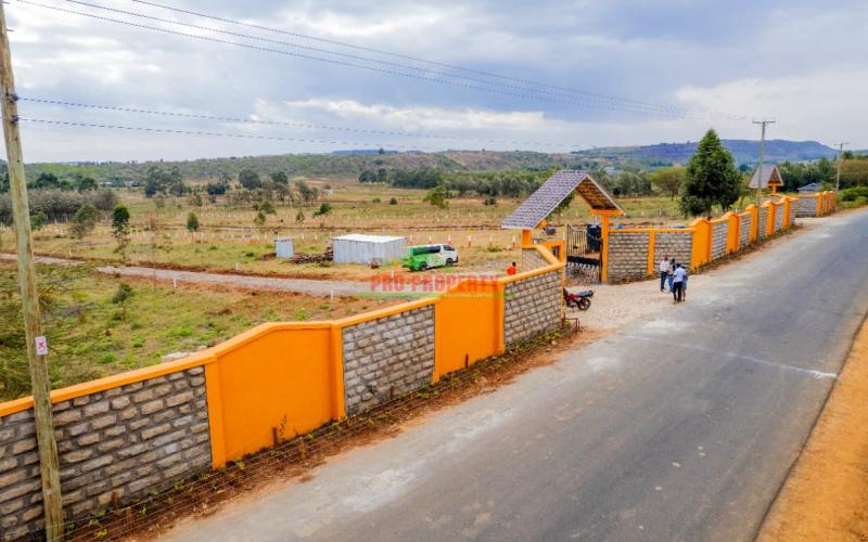 Prime Residential 50 by 100fts plots fornsale in Kikuyu, Nachu