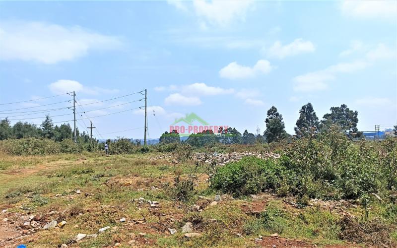 3.5 Acres Prime Commercial Land In Kikuyu Town