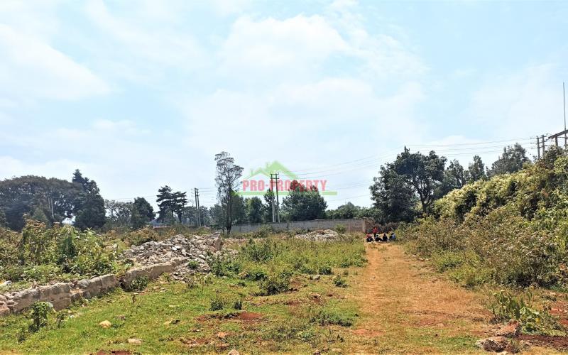 3.5 Acres Prime Commercial Land In Kikuyu Town