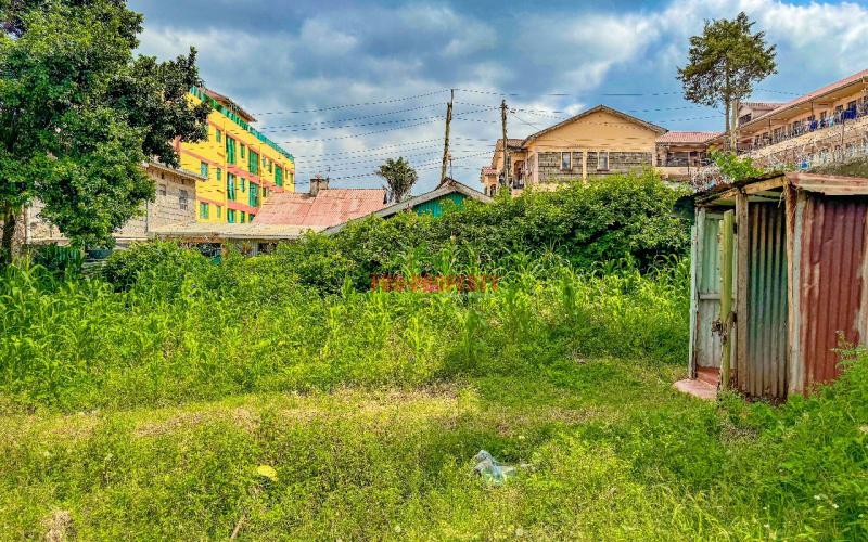 Prime Commercial Plot Touching Tarmac For Sale In Kinoo.