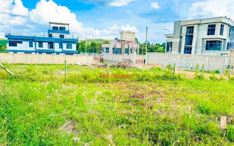 Residential Serviced Plot For Sale In A Controlled Gated Estate In Kikuyu, Rose Gate.