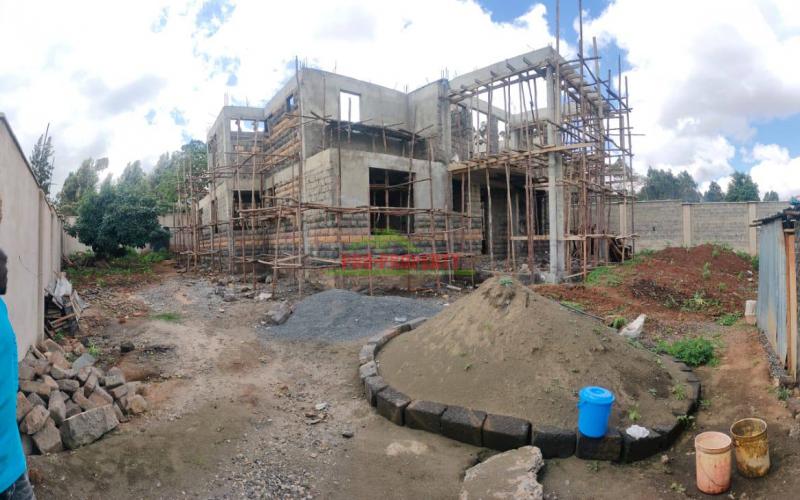 60% Incomplete 5 Bedroom Mansionette For Sale In Kikuyu Gikambura