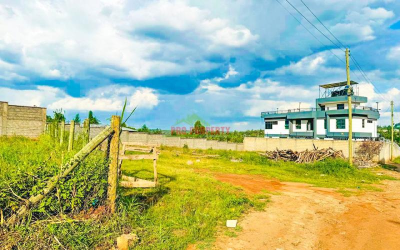 Residential Serviced Plot For Sale In A Controlled Gated Estate In Kikuyu, Rose Gate.