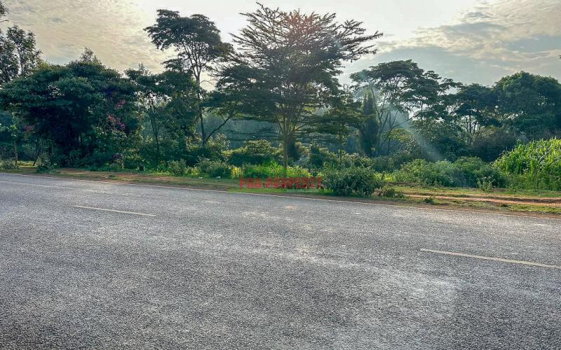 Half Acre Land For Sale On Tarmac In Limuru,mutarakwa