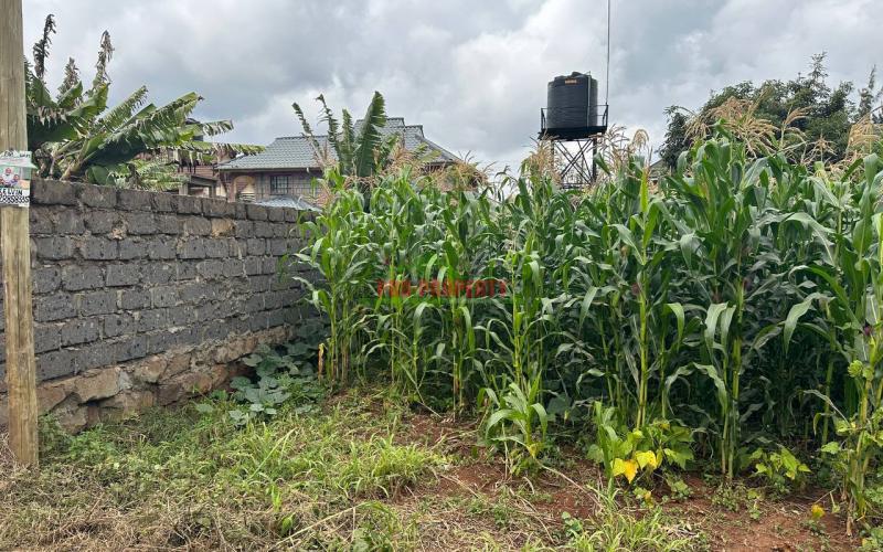 Residential Plot For Sale In Kikuyu, Thogoto.