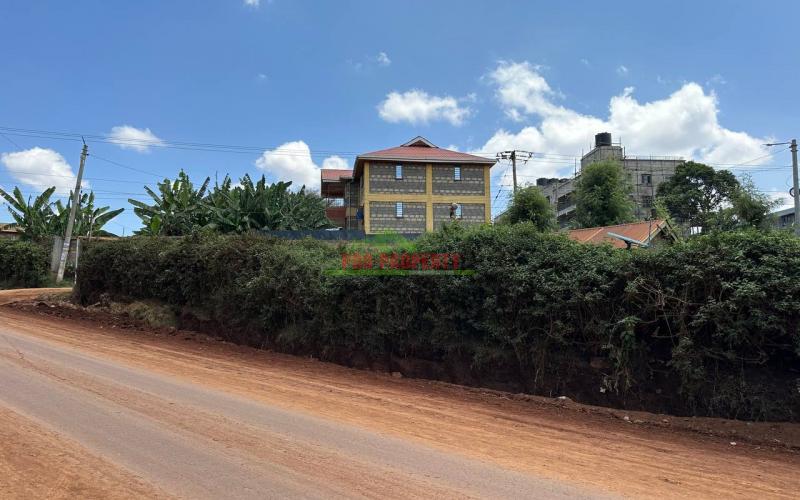 Prime Commercial Plot For Sale In Kinoo 87 Along Waiyaki Way.