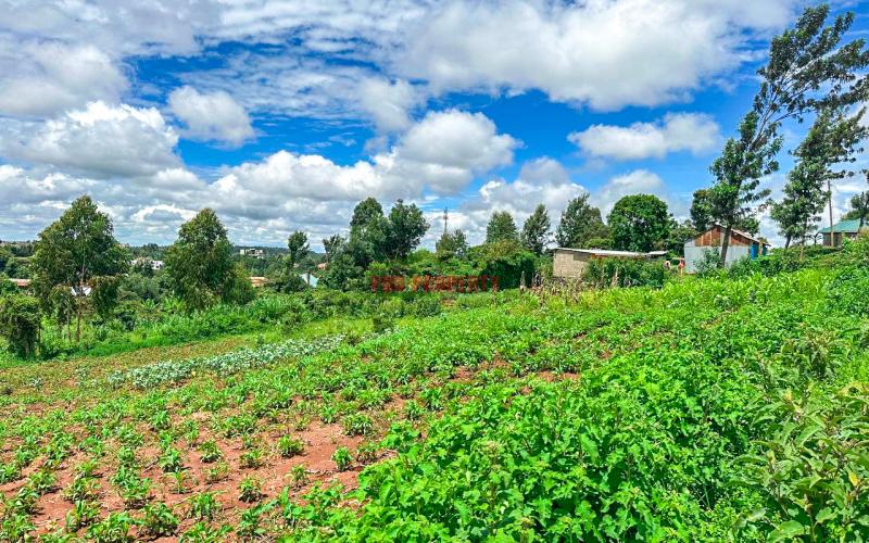 Plot For Sale In Kikuyu, Gikambura (along Green-gardens Road).