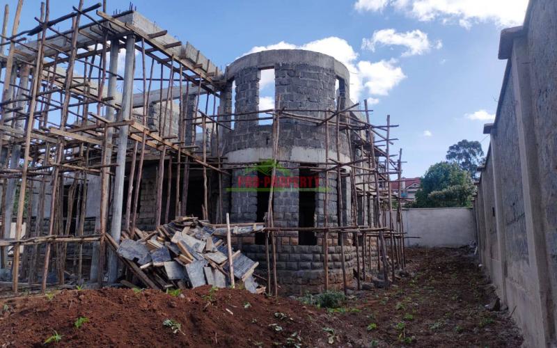 60% Incomplete 5 Bedroom Mansionette For Sale In Kikuyu Gikambura