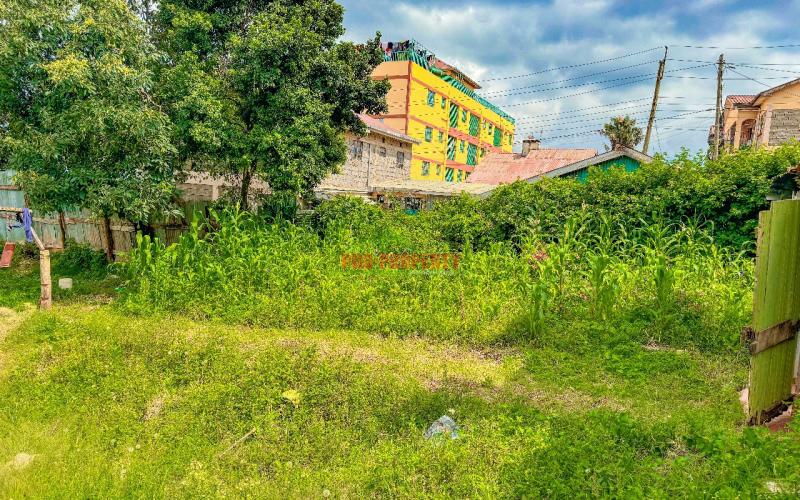 Prime Commercial Plot Touching Tarmac For Sale In Kinoo.