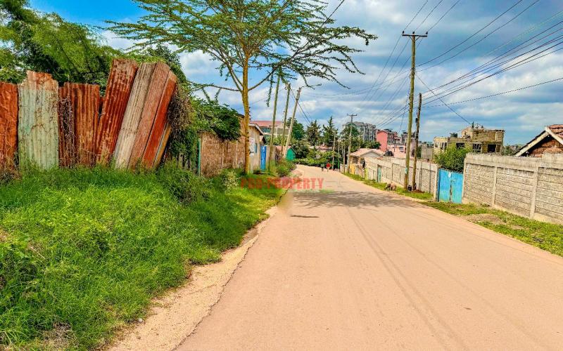 Prime Commercial Plot Touching Tarmac For Sale In Kinoo.