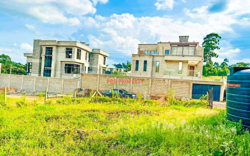 Residential serviced plot for sale in a Controlled Gated Estate in Kikuyu, Rose Gate.