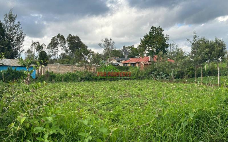 Affordable 1/4 Acre Plot For Sale In Kikuyu-thigio