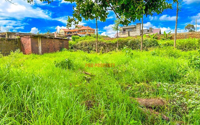 Commercial Plot For Sale In Kikuyu, Gikambura.