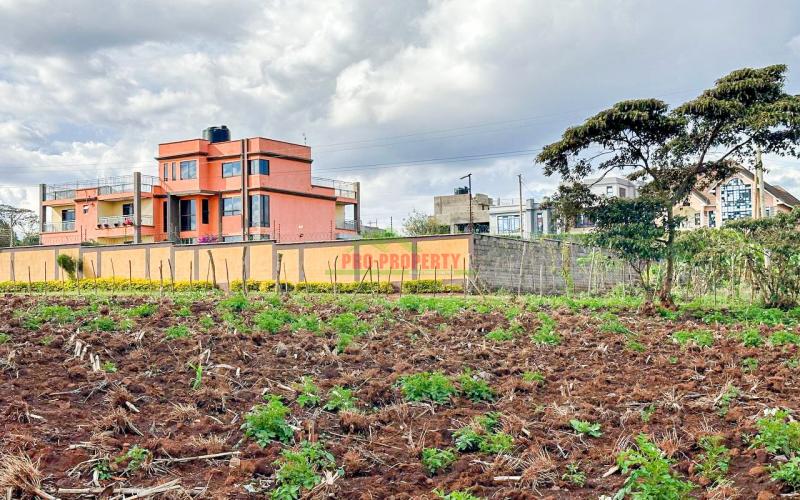 Prime Residential Plot For Sale In Kikuyu, Gikambura (along Jambu T.v Road)