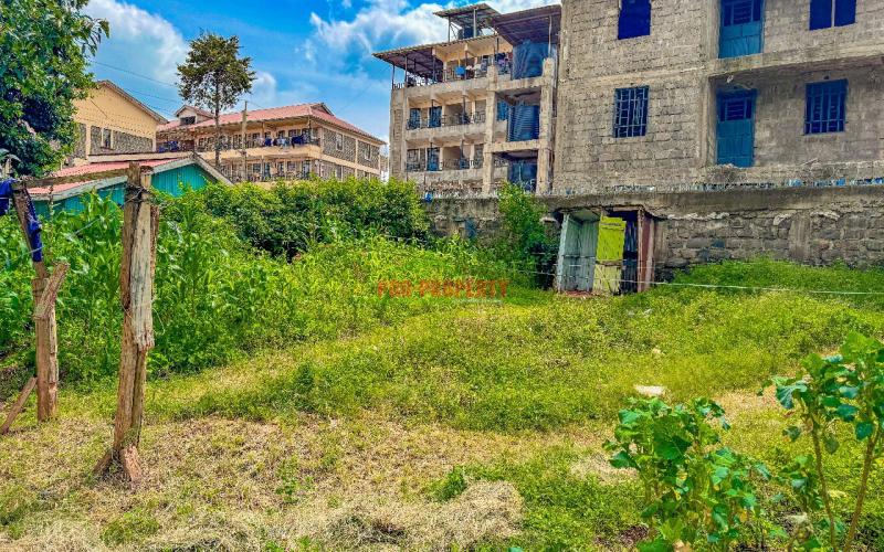 Prime Commercial Plot Touching Tarmac For Sale In Kinoo.