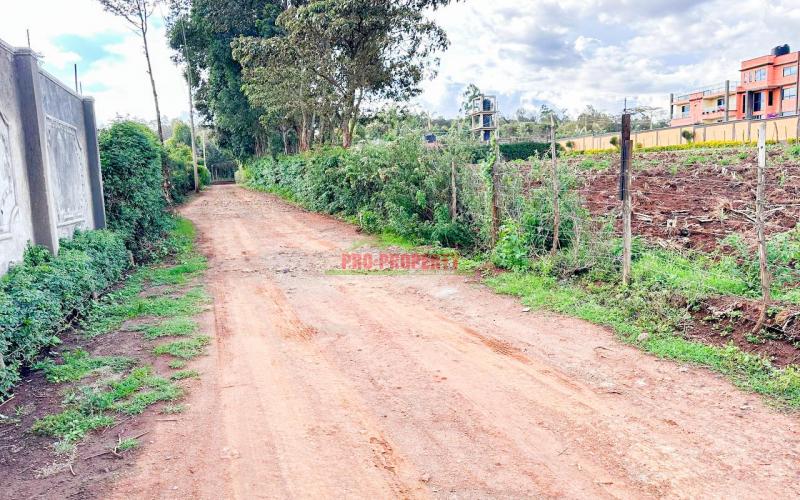 Prime Residential Plot For Sale In Kikuyu, Gikambura (along Jambu T.v Road)