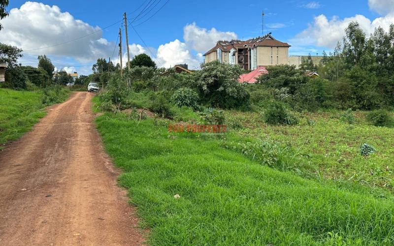 Prime Commercial Plot For Sale In Kikuyu, Thogoto.