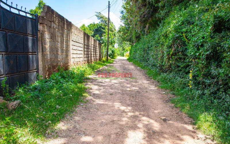 Prime Plot For Lease In Kikuyu, Thogoto Near Teachers College Stage