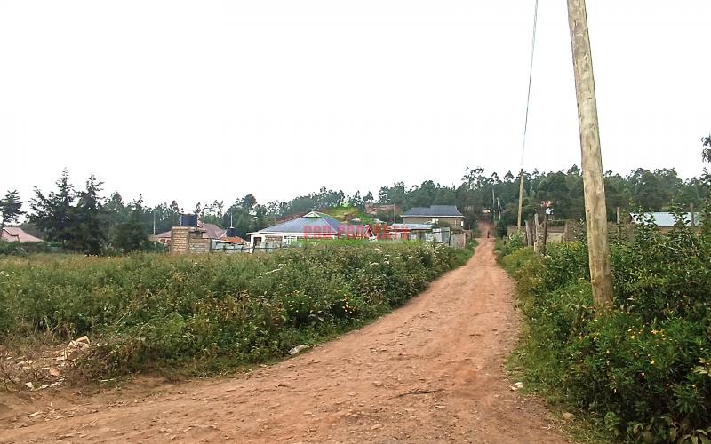 Quarter Acre Residential Plot For Sale In Kikuyu, Kamangu