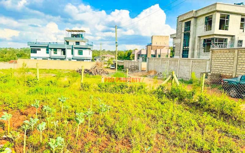 Serviced Residential Plot For Sale In A Controlled Gated Estate In Rose Gate, Kikuyu
