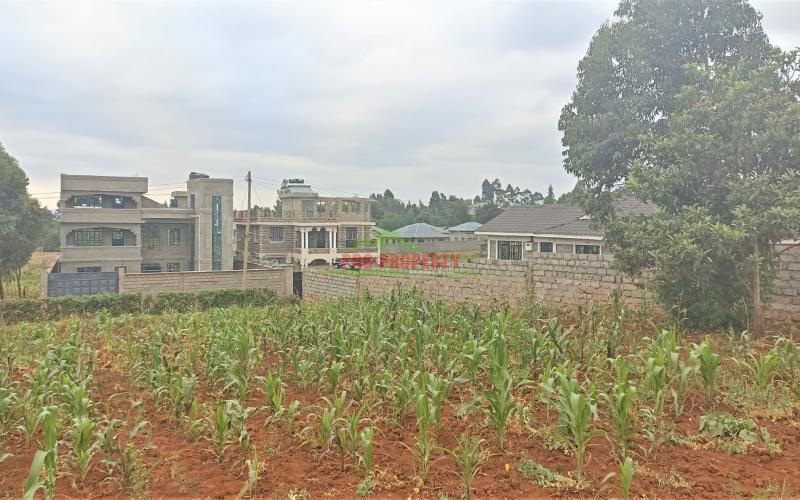 Residential Plot For Sale In Kikuyu, Gikambura, Jambu Tv Road