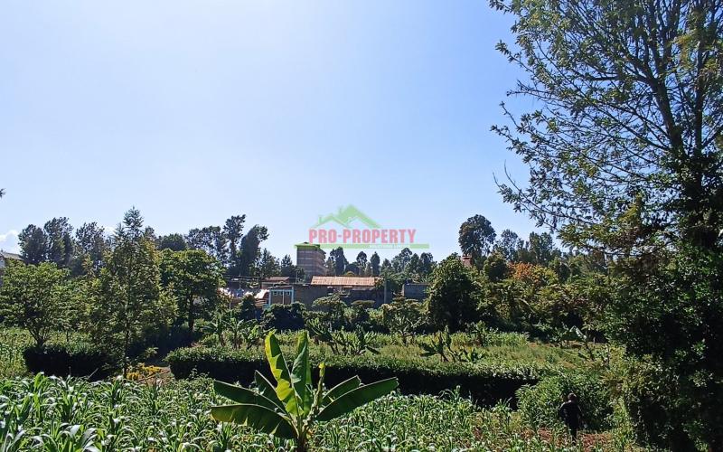 Commercial Plot For Sale In Thogoto, Near Thogoto Teachers College