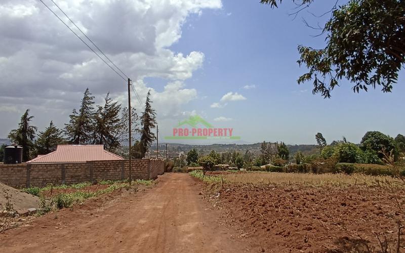 Prime Residential Plot For Sale In Kamangu, Kikuyu.